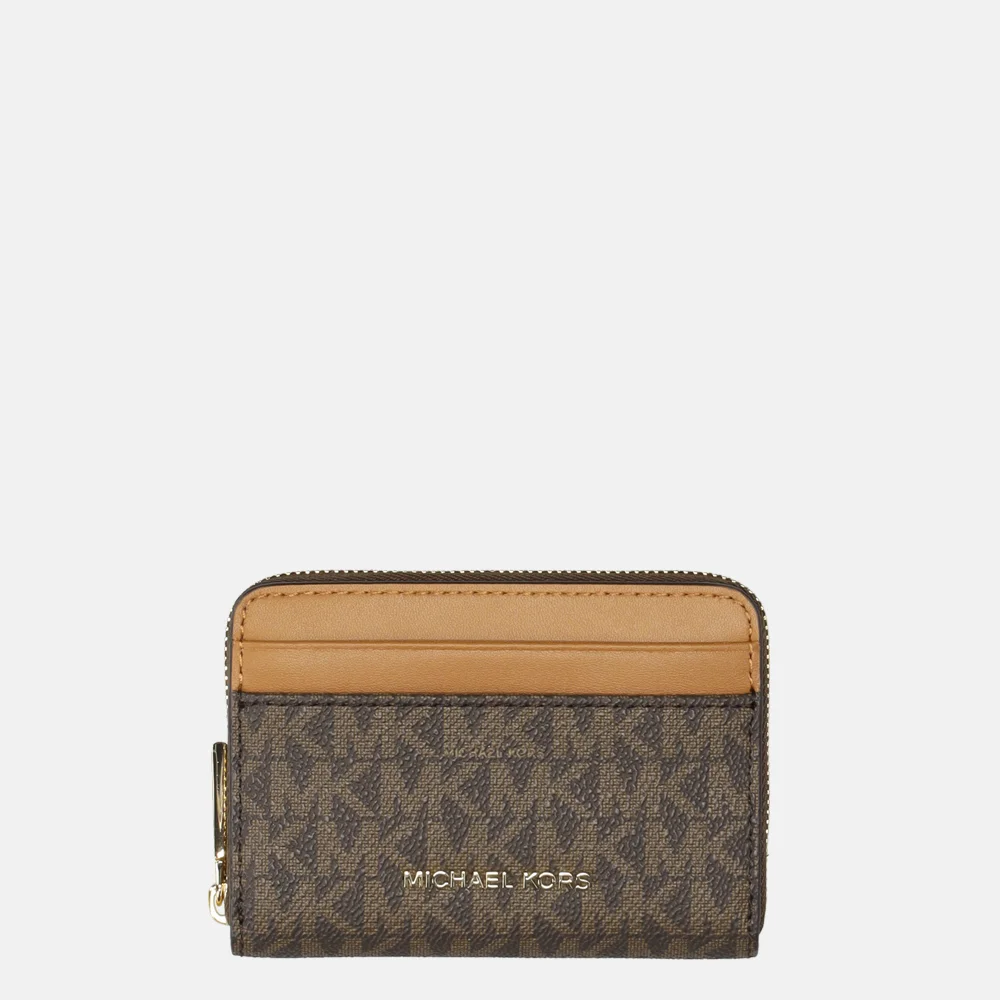 Michael Kors Jet Set portemonnee bruin